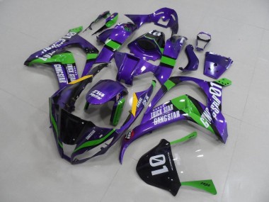 Púrpura Eva Carenado Moto ZX10R 11-15