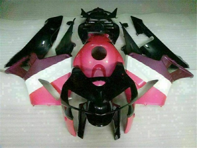 Púrpura Negro Carenado Moto CBR 600 RR 05-06 Púrpura Negro Carenado Moto CBR 600 RR 05-06
