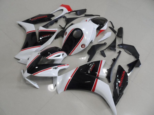 Raya negra y blanca y roja Carenado Moto CBR 1000 RR 12-16 Raya negra y blanca y roja Carenado Moto CBR 1000 RR 12-16