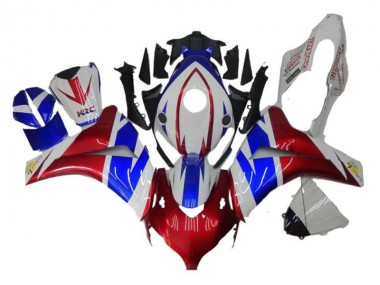 Rojo Azul Blanco Carenado Moto CBR 1000 RR 08-11
