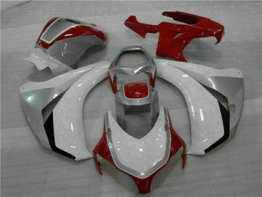 Rojo Blanco ABS Kits Carenado Moto CBR 1000 RR 08-11