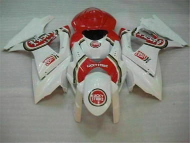 Rojo Blanco ABS Moto Plástico GSXR 1000 K7 07-08