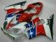 Rojo Blanco Azul Carenado Moto CBR 600 F4i 01-03 Rojo Blanco Azul Carenado Moto CBR 600 F4i 01-03