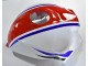 Rojo Blanco Azul Carenado Moto CBR 600 RR 09-12