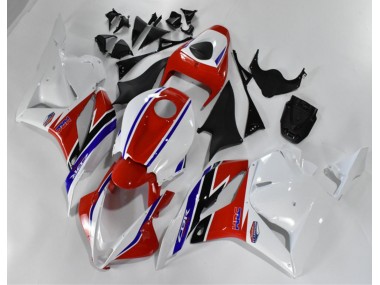 Rojo Blanco Azul Carenado Moto CBR 600 RR 09-12