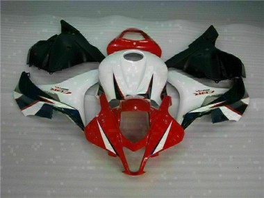 Rojo Blanco Carenado Moto CBR 600 RR 09-12