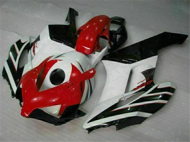 Rojo Blanco Inyección Kit Carenado Moto CBR 1000 RR 04-05 Rojo Blanco Inyección Kit Carenado Moto CBR 1000 RR 04-05