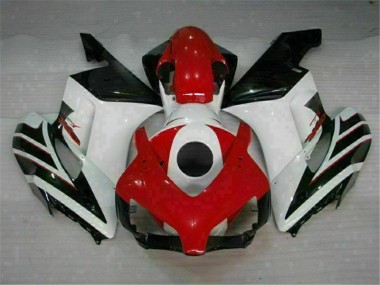 Rojo Blanco Inyección Kit Carenado Moto CBR 1000 RR 04-05