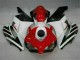 Rojo Blanco Inyección Kit Carenado Moto CBR 1000 RR 04-05 Rojo Blanco Inyección Kit Carenado Moto CBR 1000 RR 04-05
