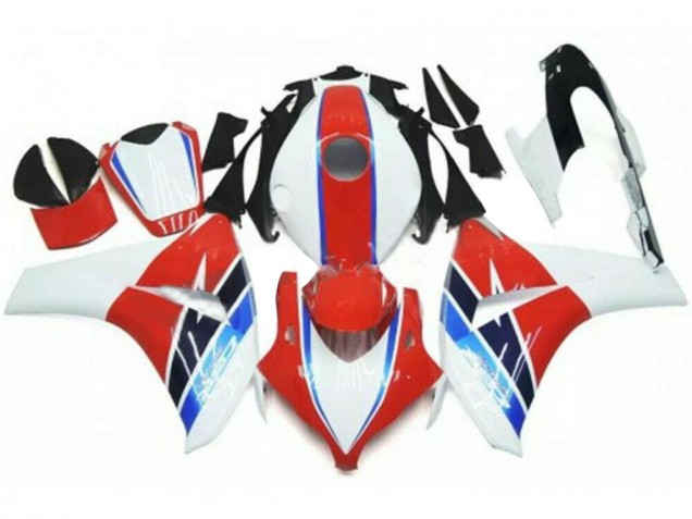 Rojo Blanco Kits Completo Carenado Moto ABS CBR 1000 RR 08-11 Rojo Blanco Kits Completo Carenado Moto ABS CBR 1000 RR 08-11