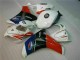 Rojo Blanco Moto Plástico CBR 1000 RR 08-11 Rojo Blanco Moto Plástico CBR 1000 RR 08-11