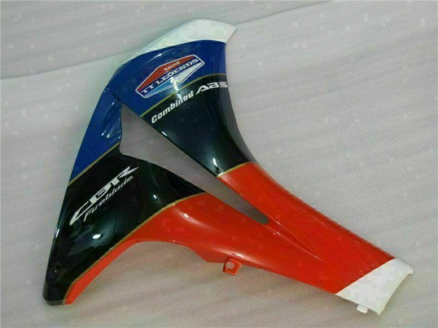 Rojo Blanco Moto Plástico CBR 1000 RR 08-11 Rojo Blanco Moto Plástico CBR 1000 RR 08-11
