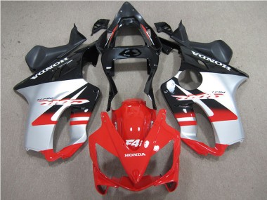 Rojo Blanco Negro Carenado Moto CBR 600 F4i 01-03