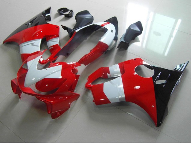 Rojo Blanco Negro Carenado Moto CBR 600 F4i 04-07 Rojo Blanco Negro Carenado Moto CBR 600 F4i 04-07