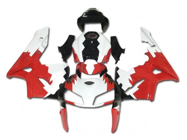 Rojo Blanco Negro Carenado Moto & Plástico CBR 600 RR 05-06 Rojo Blanco Negro Carenado Moto & Plástico CBR 600 RR 05-06