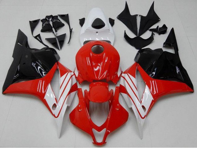 Rojo Blanco Negro Kits ABS Carenado Motocicleta CBR 600 RR 09-12 Rojo Blanco Negro Kits ABS Carenado Motocicleta CBR 600 RR 09-12
