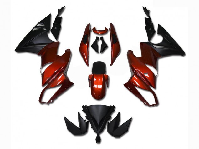 Rojo Carenado Moto EX650 09-11