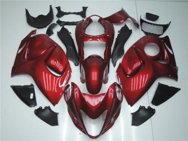 Rojo Kits Completo Carenado Moto ABS GSXR 1300 Hayabusa 08-19