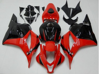 Rojo Negro ABS Carenado Motocicleta CBR 600 RR 09-12