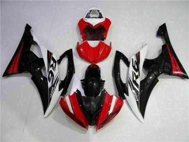 Rojo Negro ABS Kits Carenado Moto R6 08-16