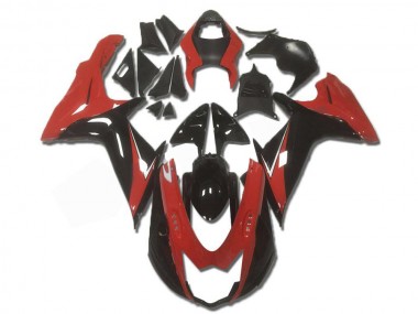 Rojo Negro ABS Moto Plásticos GSXR 600 / 750 K11 11-21