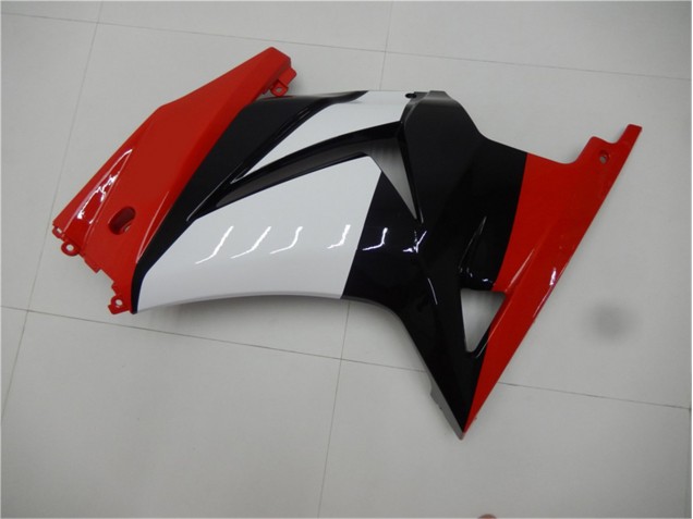 Rojo Negro Blanco Carenado Moto EX250 08-12