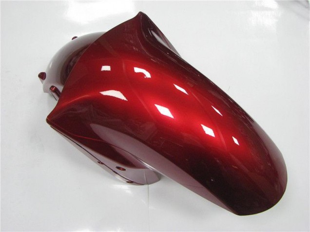 Rojo Negro Carenado Moto ZX14R ZZR 1400 06-11 Rojo Negro Carenado Moto ZX14R ZZR 1400 06-11