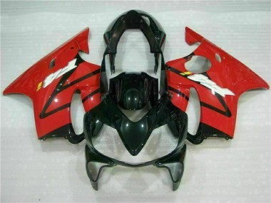 Rojo Negro Inyección Kit Carenado Moto CBR 600 F4i 04-07
