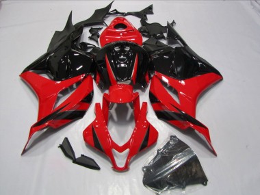 Rojo Negro Inyección Kits Carenado Moto CBR 600 RR 09-12