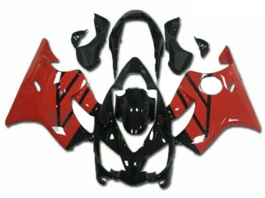 Rojo Negro Kits Completo Carenado Moto CBR 600 F4i 04-07