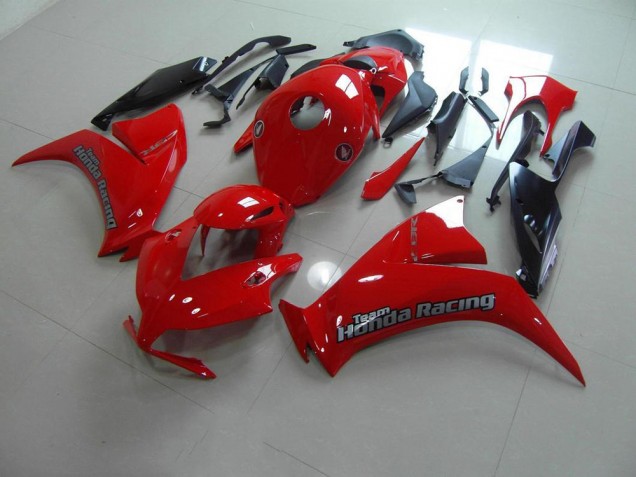 Rojo Negro Mate Carenado Moto CBR 1000 RR 12-16 Rojo Negro Mate Carenado Moto CBR 1000 RR 12-16