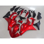 Rojo Negro Mate Carenado Moto CBR 250 RR 11-13
