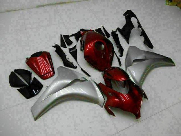 Rojo Plata ABS Moto Plástico CBR 1000 RR 08-11