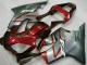 Rojo Plata Kits Completo Carenado Moto ABS CBR 600 F4i 01-03 Rojo Plata Kits Completo Carenado Moto ABS CBR 600 F4i 01-03