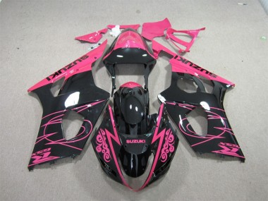Rosa Negro Carenado Moto GSXR 1000 K3 03-04