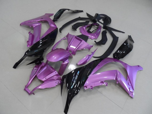 Rosa & Negro Carenado Moto ZX10R 11-15 Rosa & Negro Carenado Moto ZX10R 11-15