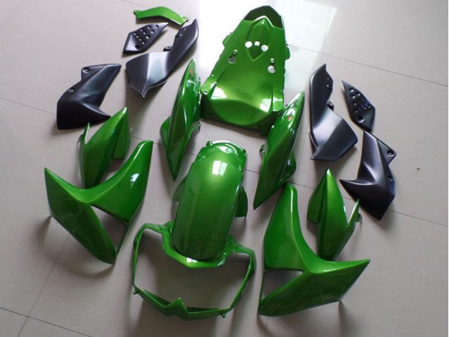 Verde ABS Moto Plásticos Z1000 07-09 Verde ABS Moto Plásticos Z1000 07-09