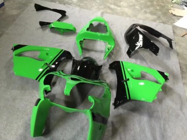 Verde Brillante Negro Carenado Moto ZX9R 02-03