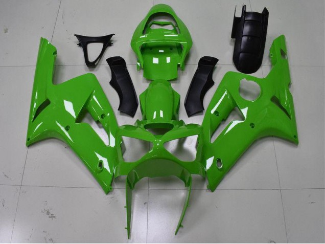 Verde Kits Completo Carenado Moto ZX6R 03-04 Verde Kits Completo Carenado Moto ZX6R 03-04