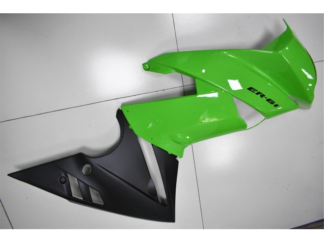 Verde Negro ABS Moto Plástica EX650 09-11