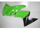 Verde Negro ABS Moto Plástica EX650 09-11