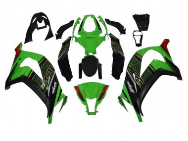 Verde Negro ABS Moto Plástica ZX10R 11-15