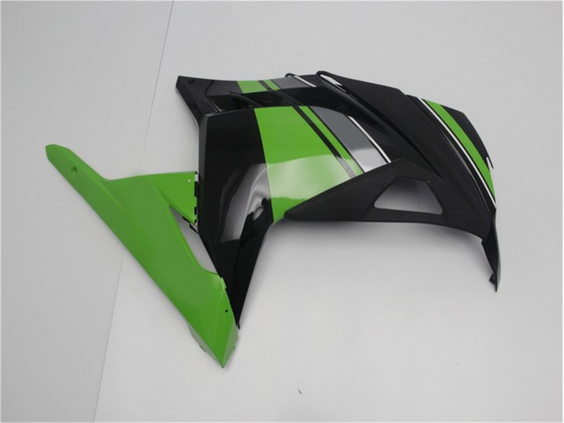 Verde Negro ABS Moto Plásticos EX300 13-16 Verde Negro ABS Moto Plásticos EX300 13-16