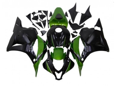 Verde Negro Carenado Moto CBR 600 RR 09-12