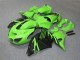 Verde Negro Carenado Moto ZX14R ZZR 1400 06-11 Verde Negro Carenado Moto ZX14R ZZR 1400 06-11