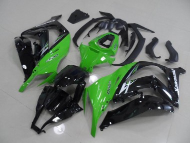 Verde & Negro Kit Carenado ABS Completo ZX10R 11-15