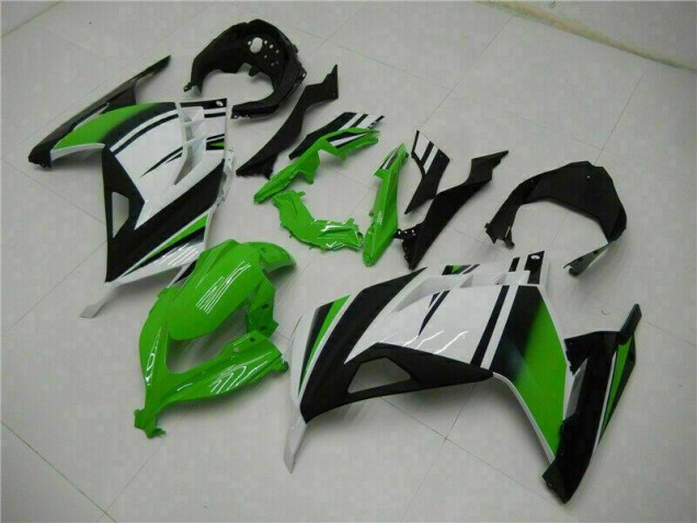 Verde Negro Plata Carenado Moto EX300 13-16