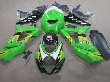 Verde Rizla Q8 Oils Carenado Moto GSXR 1000 K7 07-08